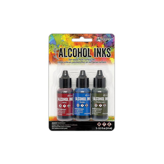 Tim Holtz Liquid Ink, 1 fl oz, Expedition-brick/Yonder/Wilderness