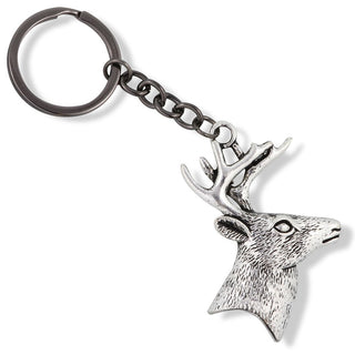 Dave The Bunny Keychain, Large, Silver