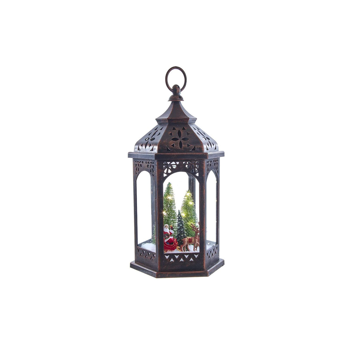 Kurt S. Adler Candle Holder, 13-Inches, Multicolor