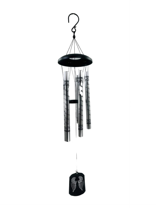 Angels Wings Sentiment Wind Chime 35" H