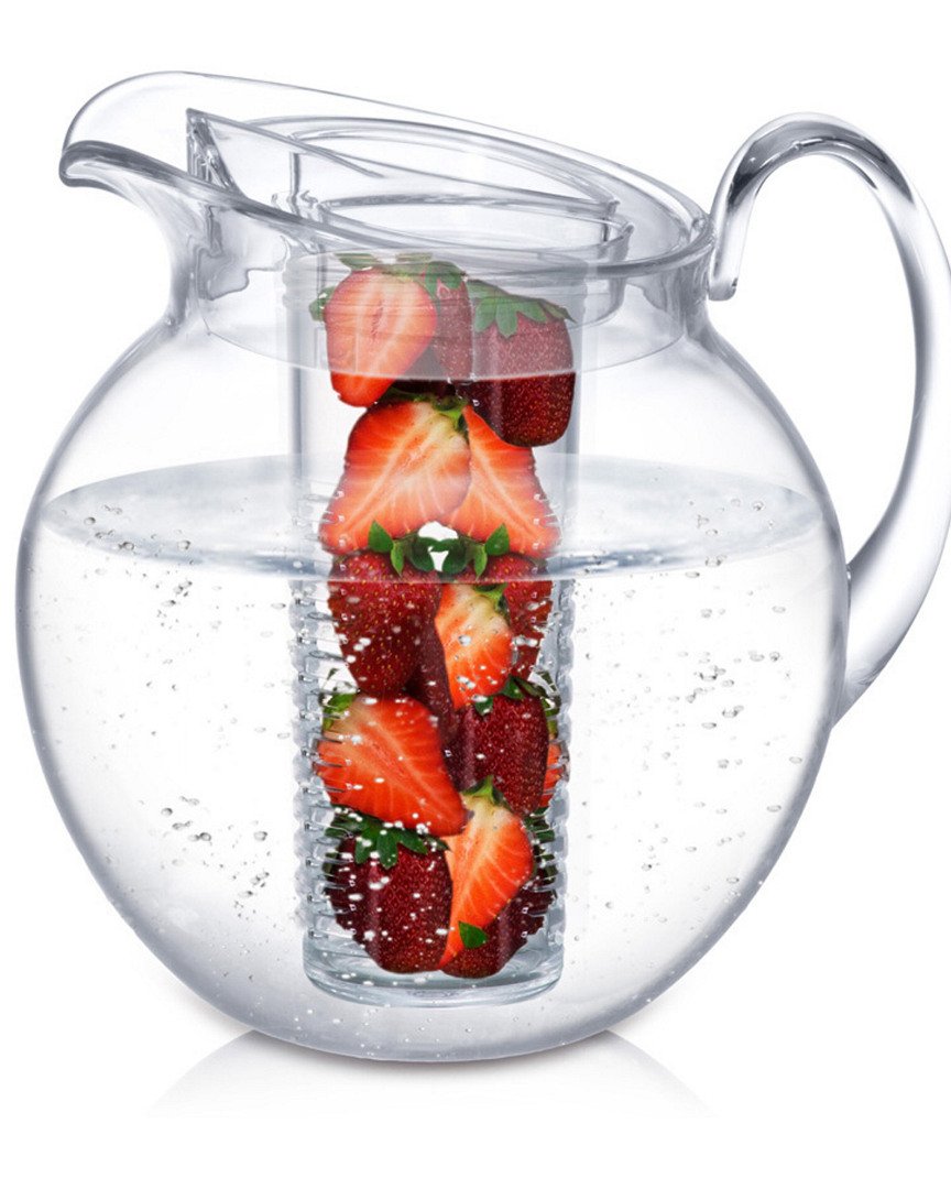 Prodyne Big Fruit Infusion Pitcher 3.5 quart/112 oz Clear