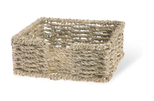 Boston International Cocktail Napkin Caddy, Seagrass