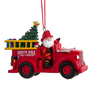 Kurt S. Adler Hanging Ornament, 3.75 Inch, Red