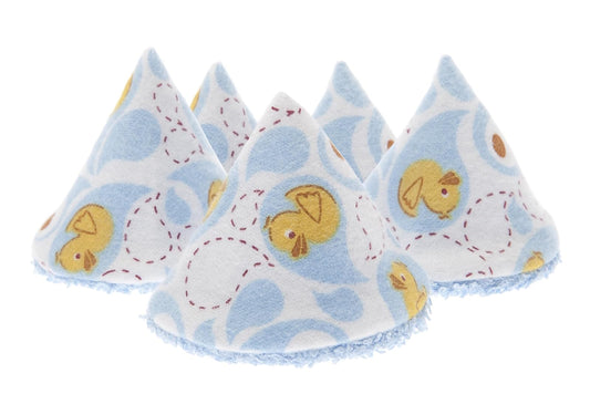 Beba Bean Pee-Pee Teepee Rubber Ducky Blue - Cello Bag