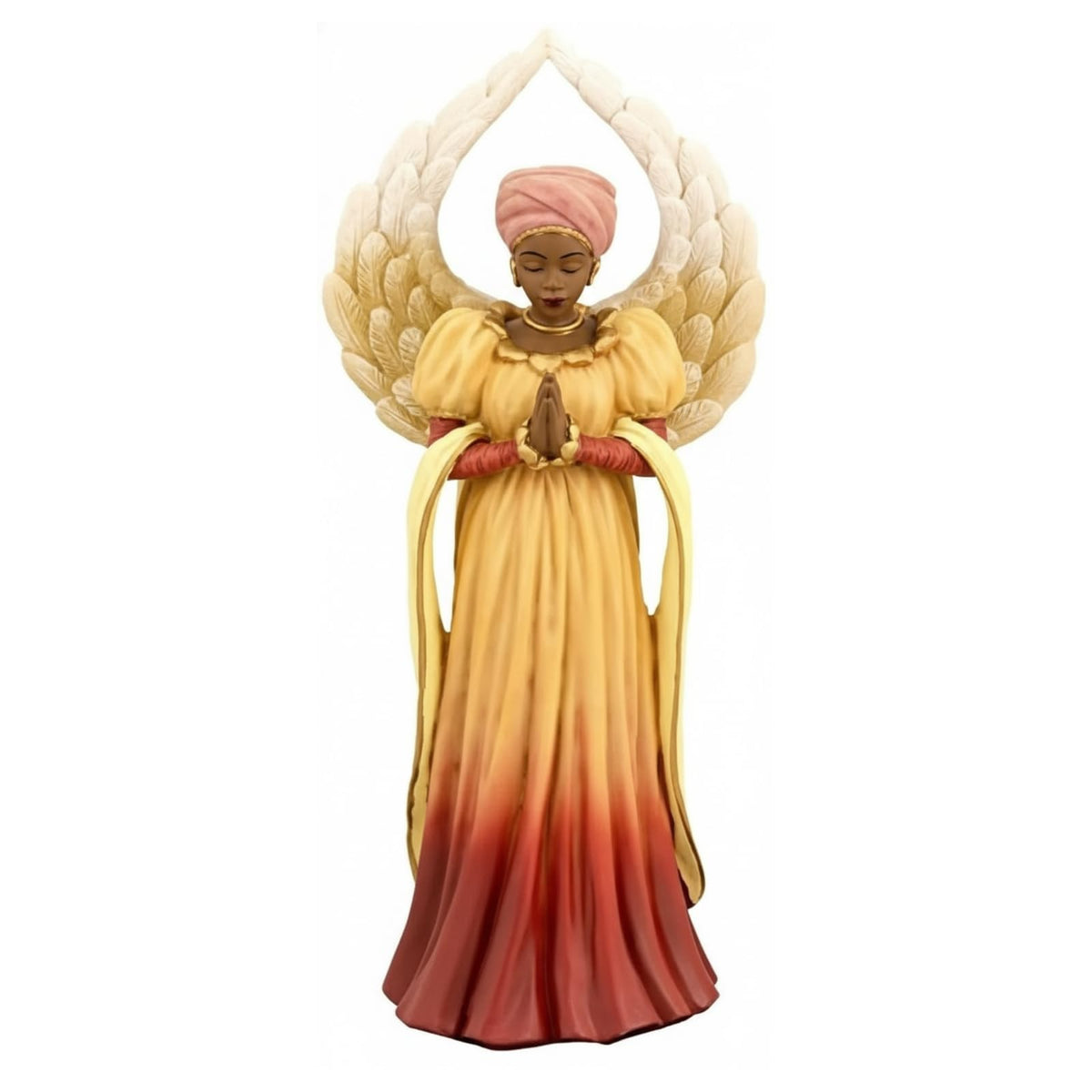 Ebony Treasures Figurine, 11", Orange