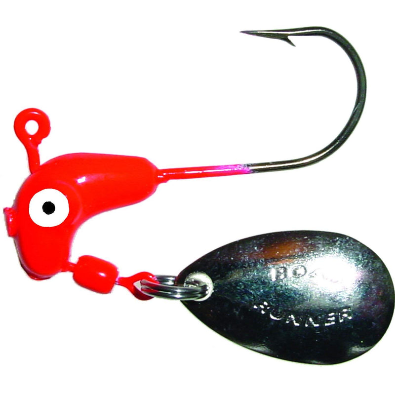 Blakemore TTI Fishing Co Road Runner Bulk Head Hook (Fluorescent Red, 1/16-Ounce)