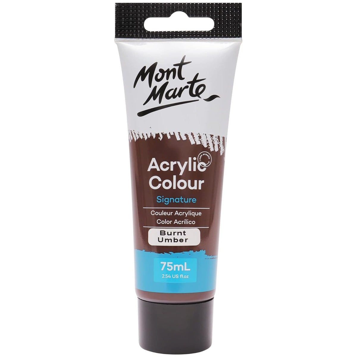 Mont Marte Paint, 75 ml (Pack of 1), Burnt Umber