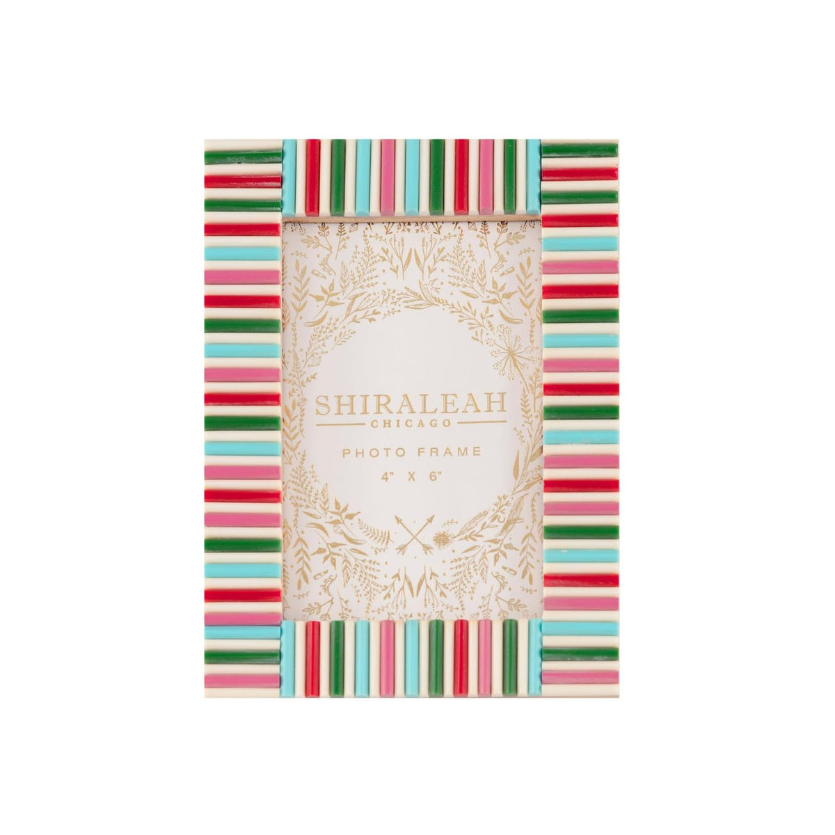 Shiraleah Picture Frame, 4"x6", Multicolor