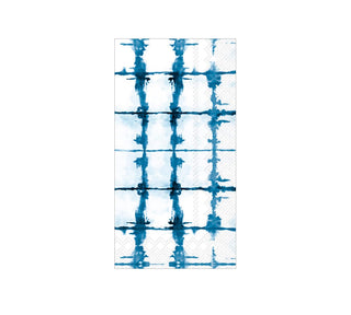 Boston International IHR 3-Ply Paper Napkins, 16-Count Guest Size, Shibori Stripe