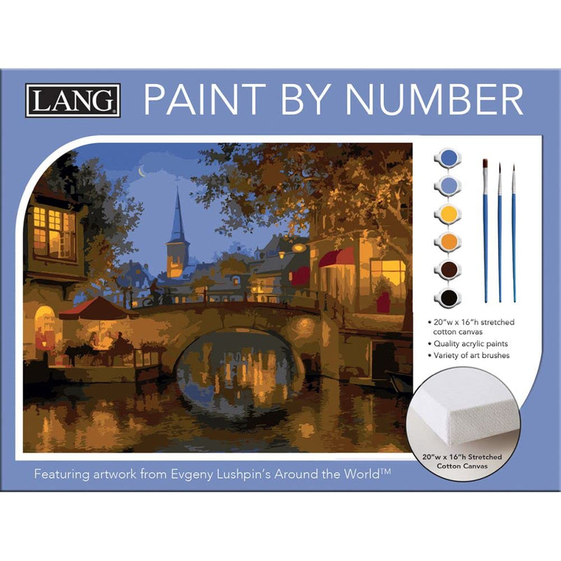 Lang Companies, Twilight Reflection Paint by Number Kit