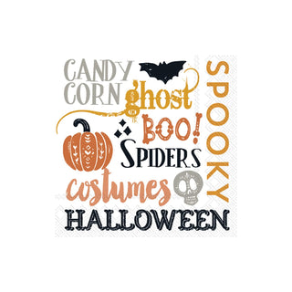 ihr SINCE 1977 Disposable Napkin, 1 EA, Halloween Words