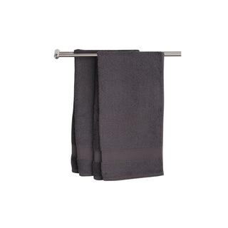 Ekorganix Towel, Medium Bath Towel 20x40", Dark Grey