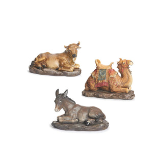 Roman Figurine, 7.75" H, Multicolor