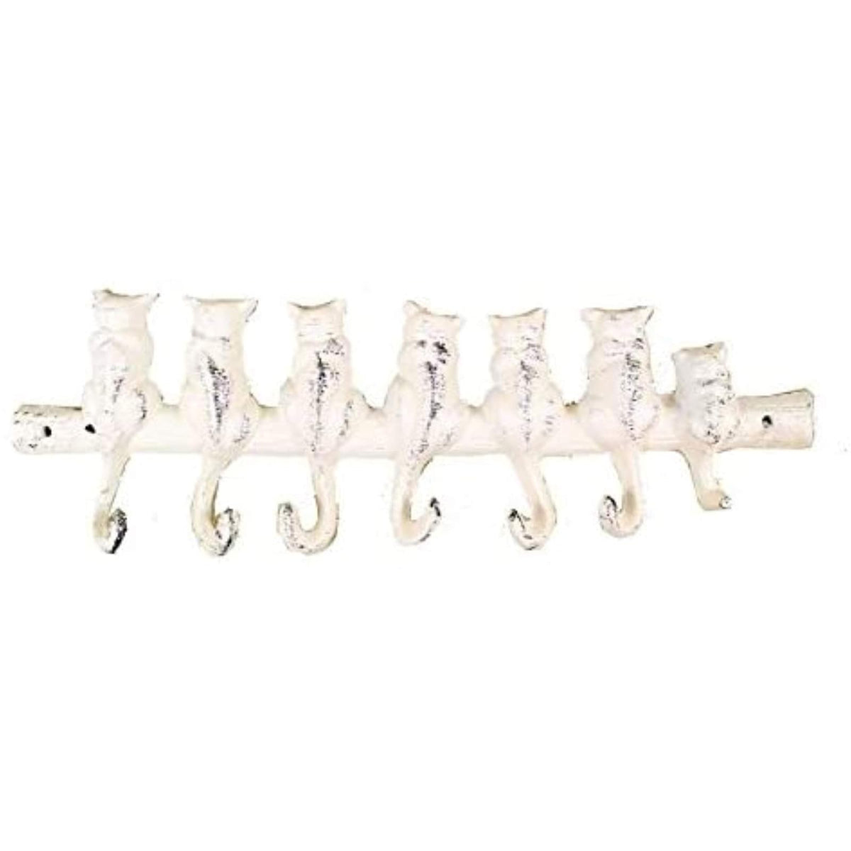 Handcrafted Nautical Decor Storage Hook, White, Classic