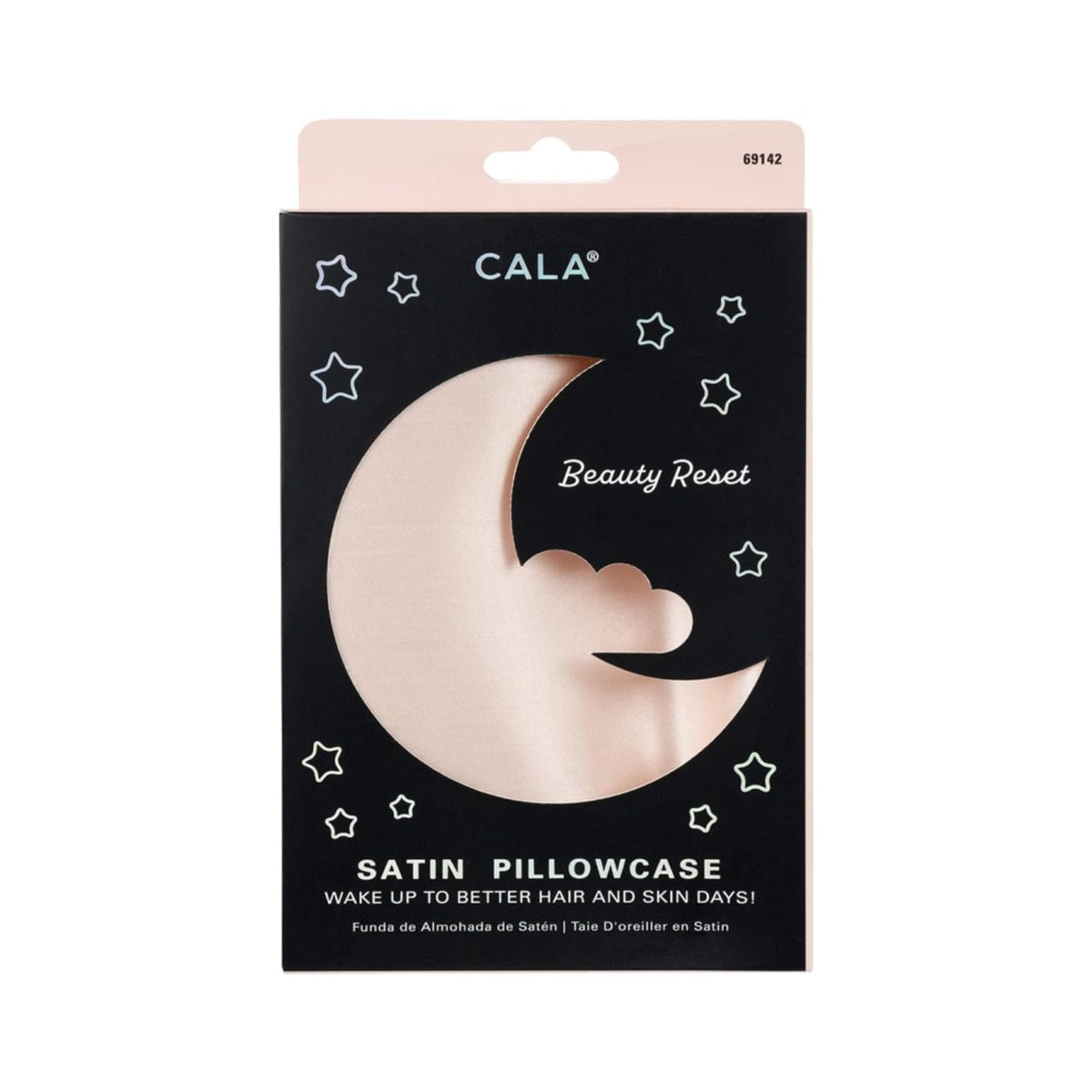 Cala Pillowcase, Queen Standard, Ivory