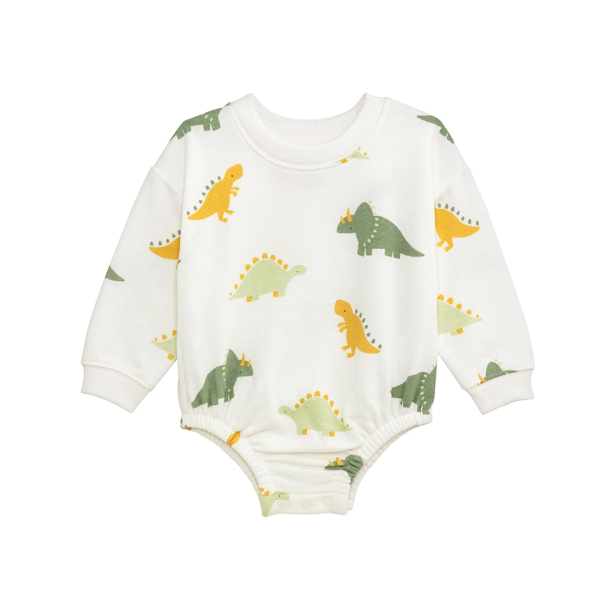 Mud Pie Sweatshirt, Green, Kids Dino Sweatshirt Bubble