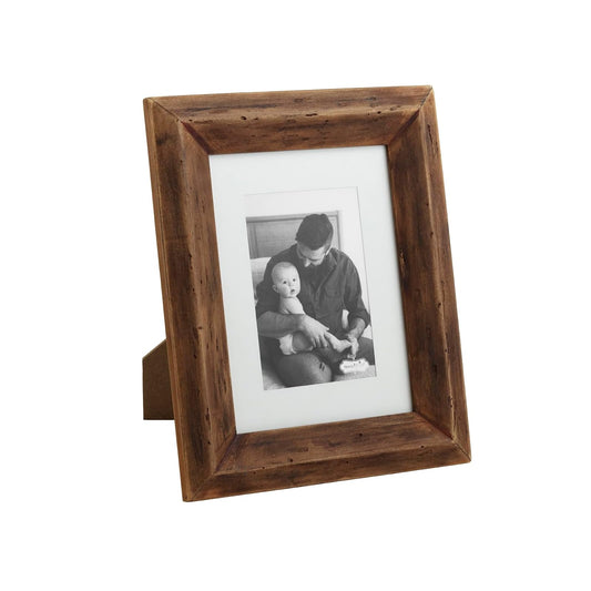 Mud Pie Picture Frame, 11 3/4" x 9 1/2", Brown