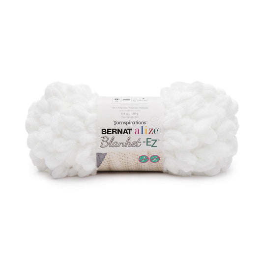 Spinrite Yarns (CA) Bernat Alize Blanket-EZ Yarn, White