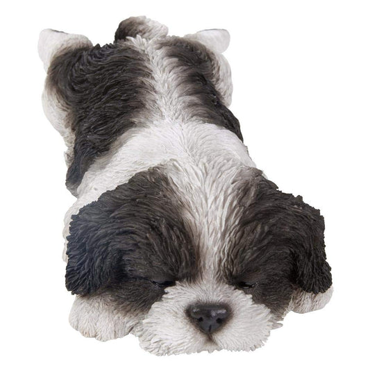 Hi Line Gift 87710-J Shih Tzu Puppy Sleeping Pet Pals Statue