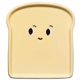 Danica Jubilee Dishware Plate, W5.4 x L5.94in, Funny Food Toast