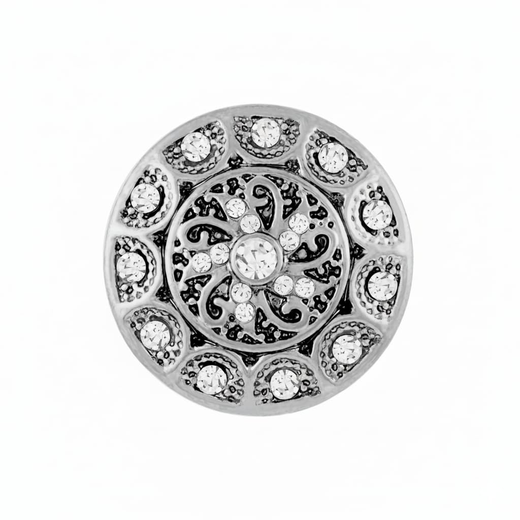 TGB Brands Ginger Snaps DESTINY CLEAR SN08-56 Interchangeable Jewelry Snap Accessory