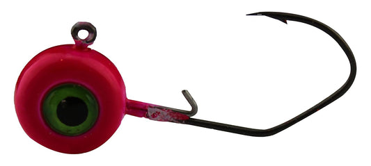 Jenko Fishing Slasher Crappie Jig Head, Pink, 1/16 oz