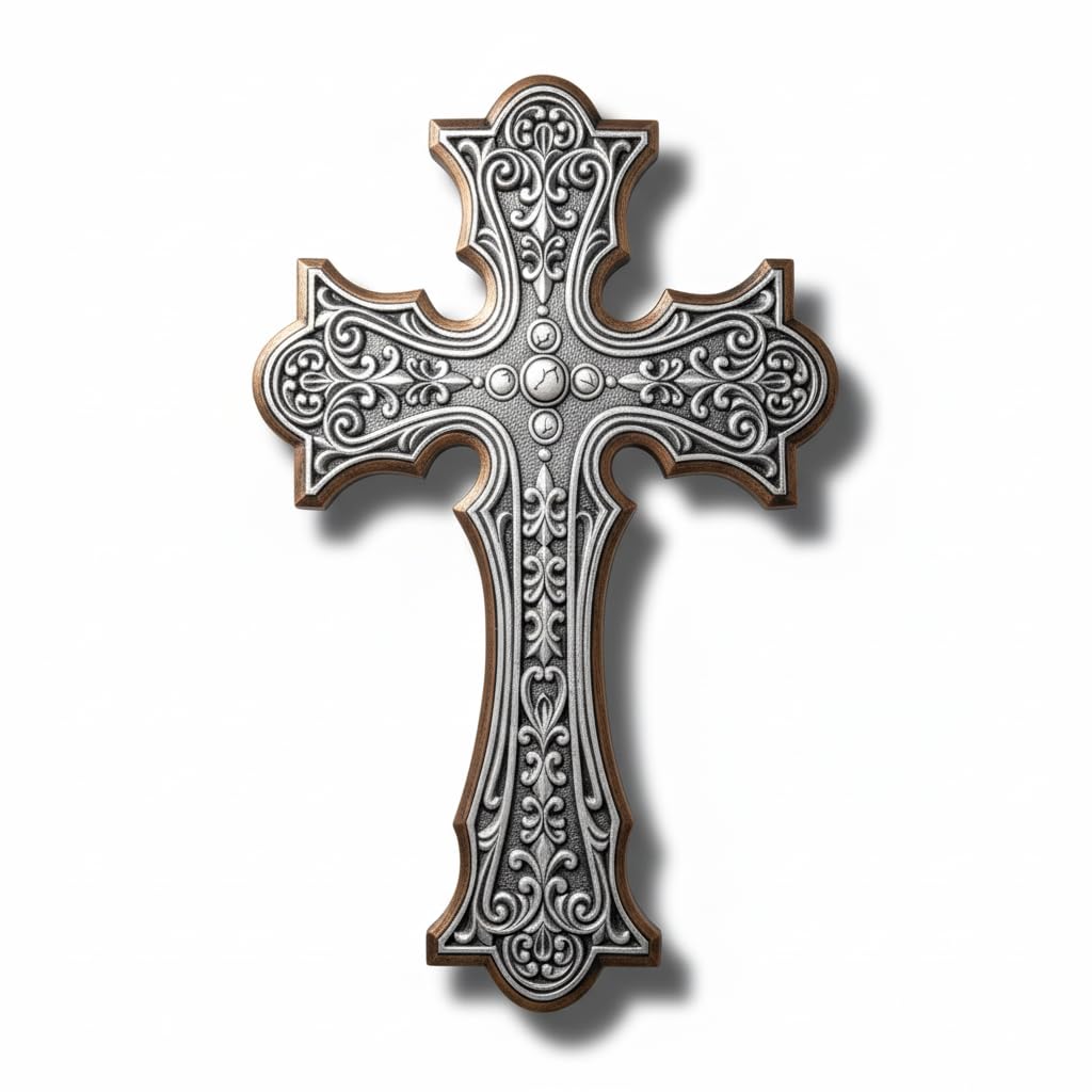 Comfy Hour Wall Art, 7.9"L x 0.6"W, Antique Silver