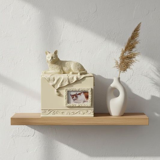 Comfy Hour Pet Urn for Cat 75 Cubic Inch
