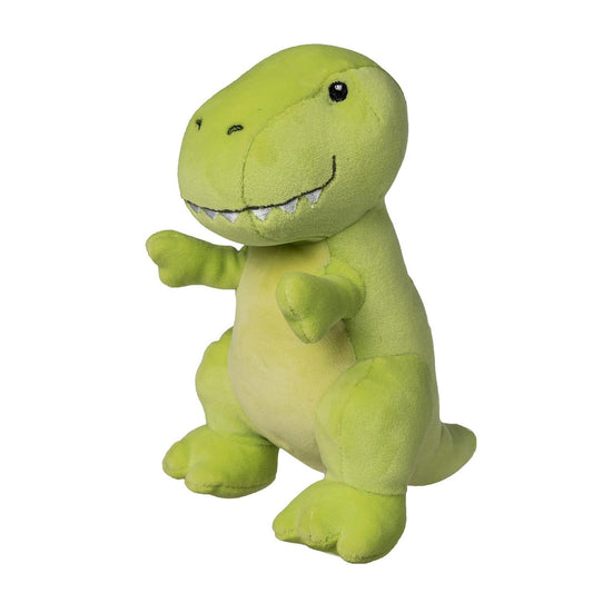 Mary Meyer Toy Figure, 7-Inches, Tails Green T Rex Dinosaur