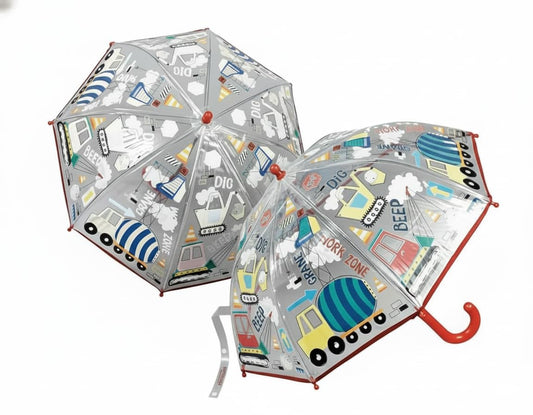 Floss & Rock Construction Vehicles: Color Changing Umbrella Standard