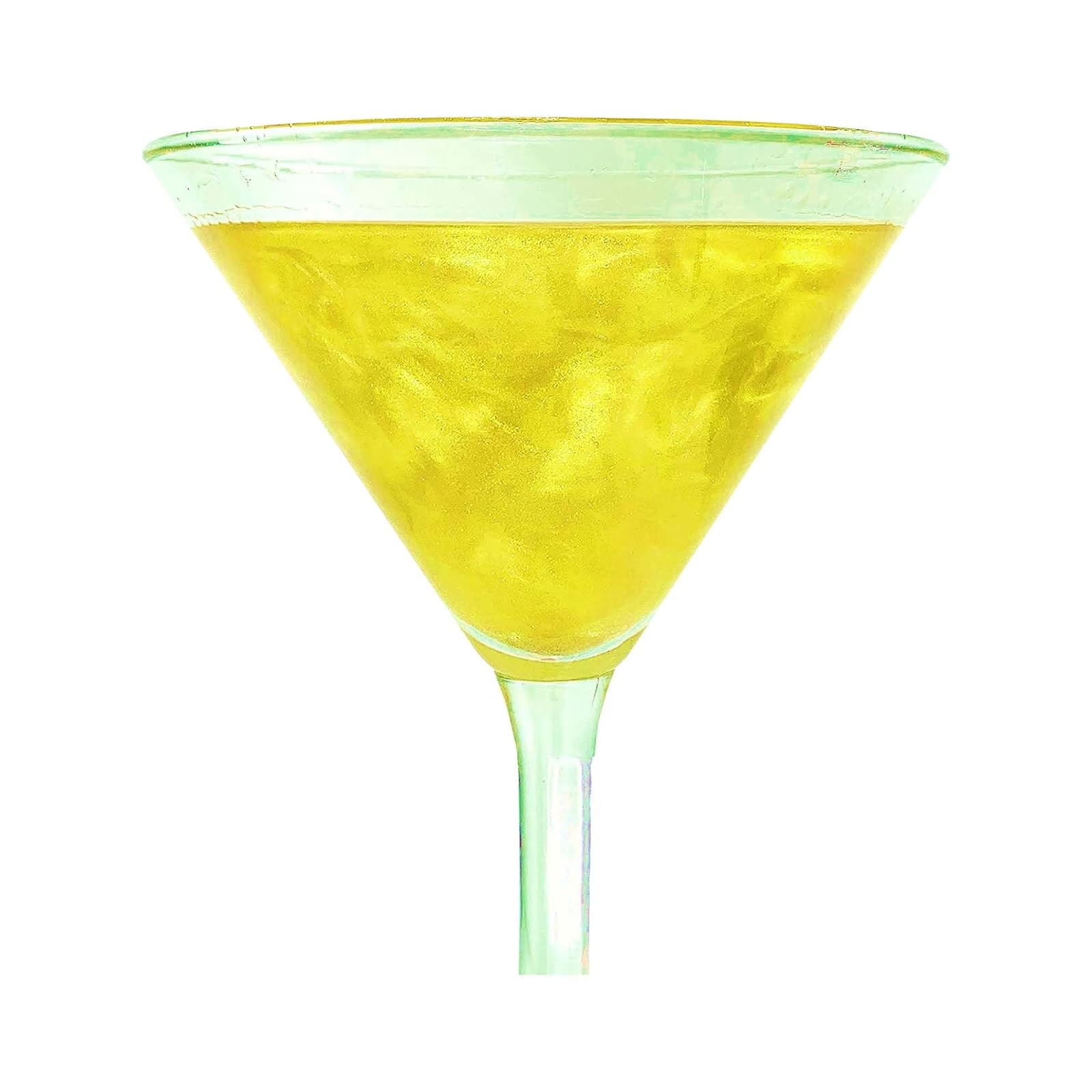 Ultimate Baker Snowy River Cocktail Glitter - Kosher Natural Drink Glitter, Wine Glitter, Beer Glitter, Beverage Glitter (4 Gram, Yellow)