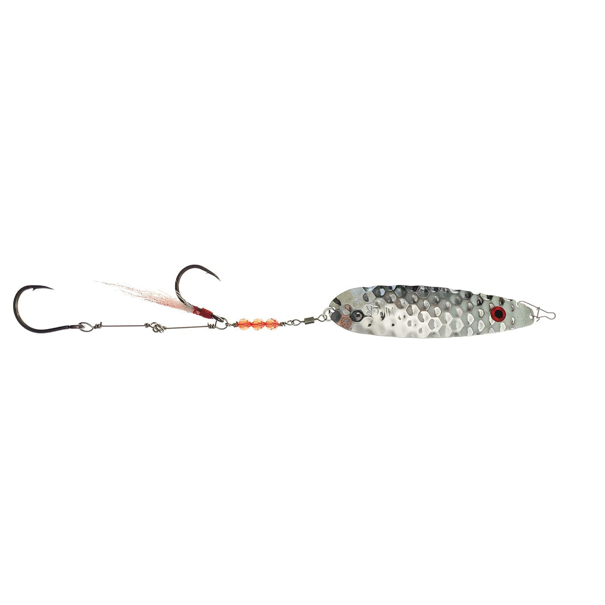 Viper Spoon Fishing Hook, 5", Silver