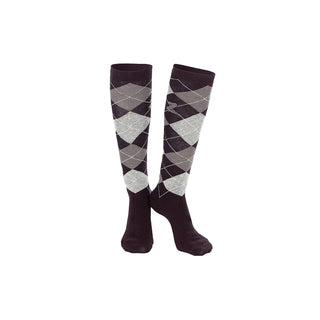 HORZE Socks, US Women's 8.5-10 (EU 39-41), Dark Brown