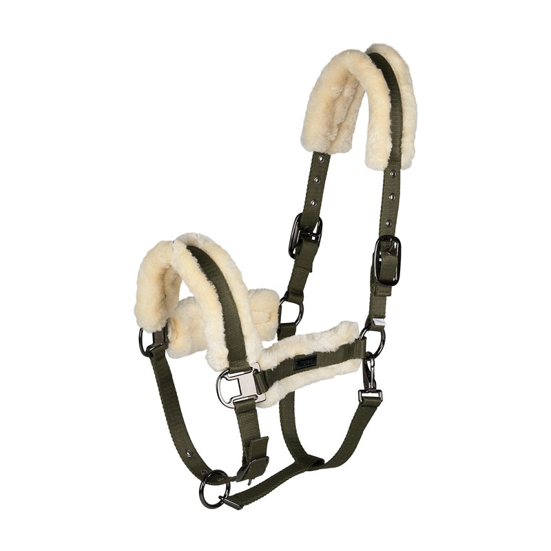 HORZE Marquess Halter - Burnt Olive - Warmblood