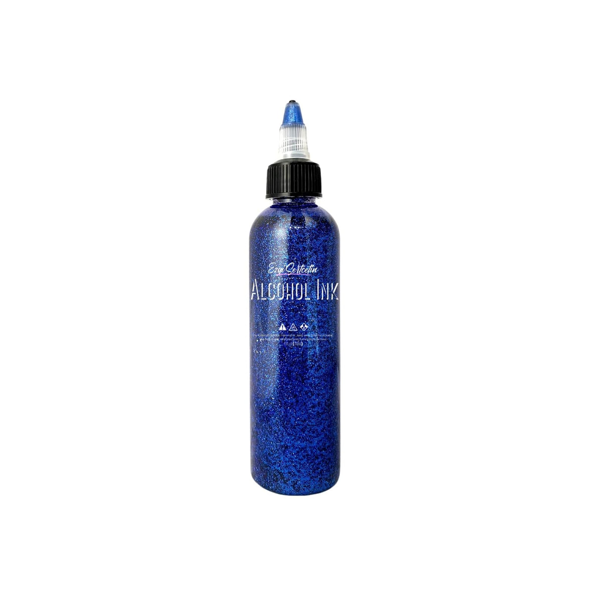 Ezgi Sertcetin Liquid Ink, 4 fl oz, Glitter Royal Blue