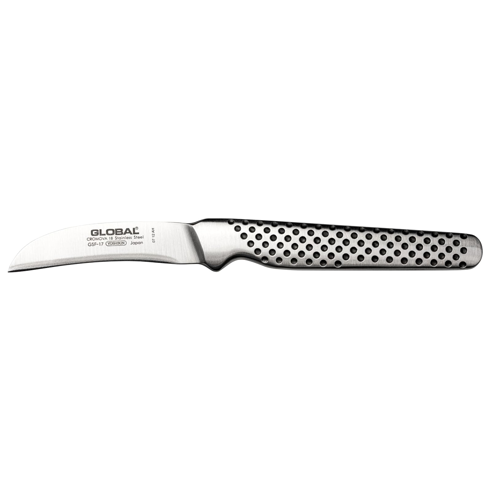Global GSF-17-2 1/2 inch, 6cm Bird's Beak Curved Peeling Knife