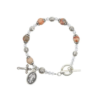 Christian Brands Bracelet, 7" L, Orange