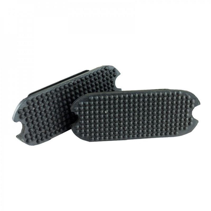 HORZE Rubber Stirrup Pads - Black - 4.75