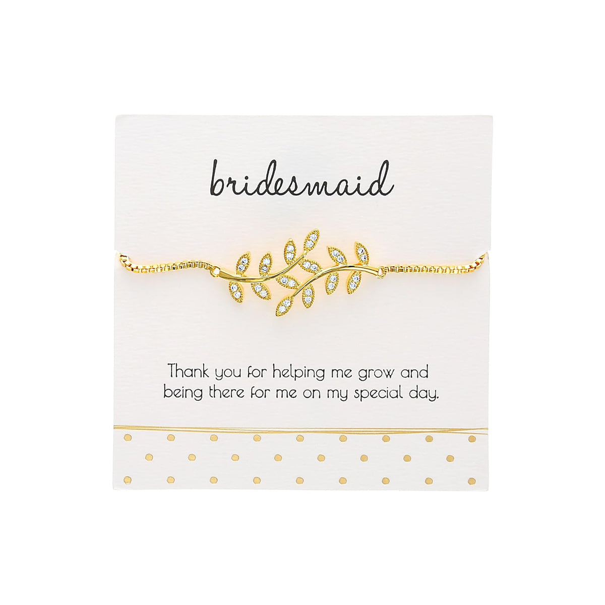 Pavilion Gift Company Bracelet, Adjustable, Gold