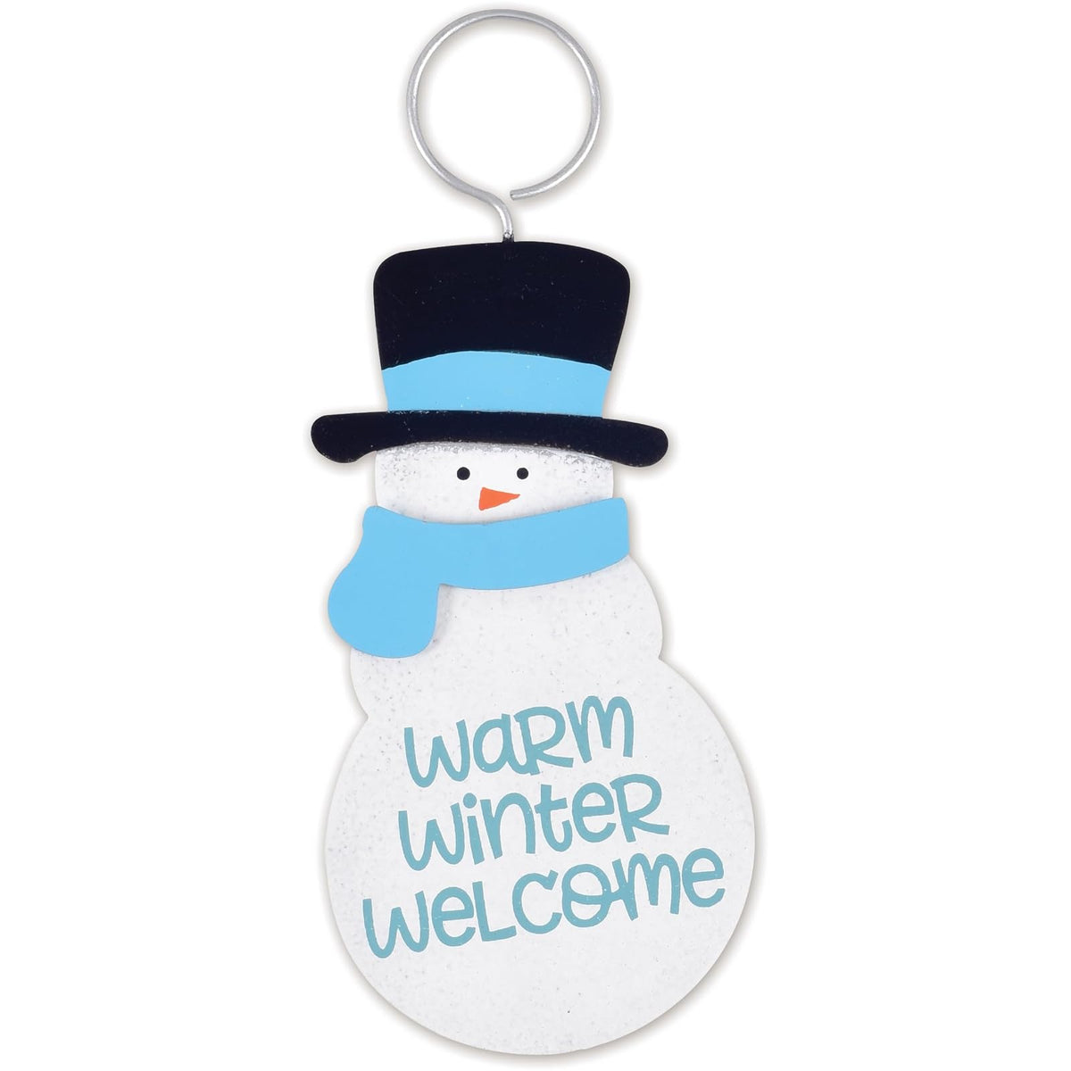 Sunset Vista Designs Hanging Ornament, 7 Inch, White/Blue
