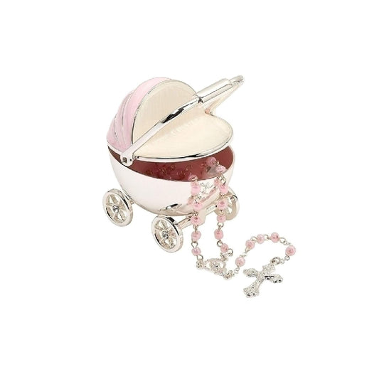 Roman Storage Box, 2.75 inches, Pink