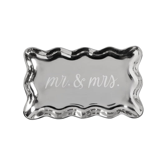 Mud Pie Tray, 6" x 10", Silver