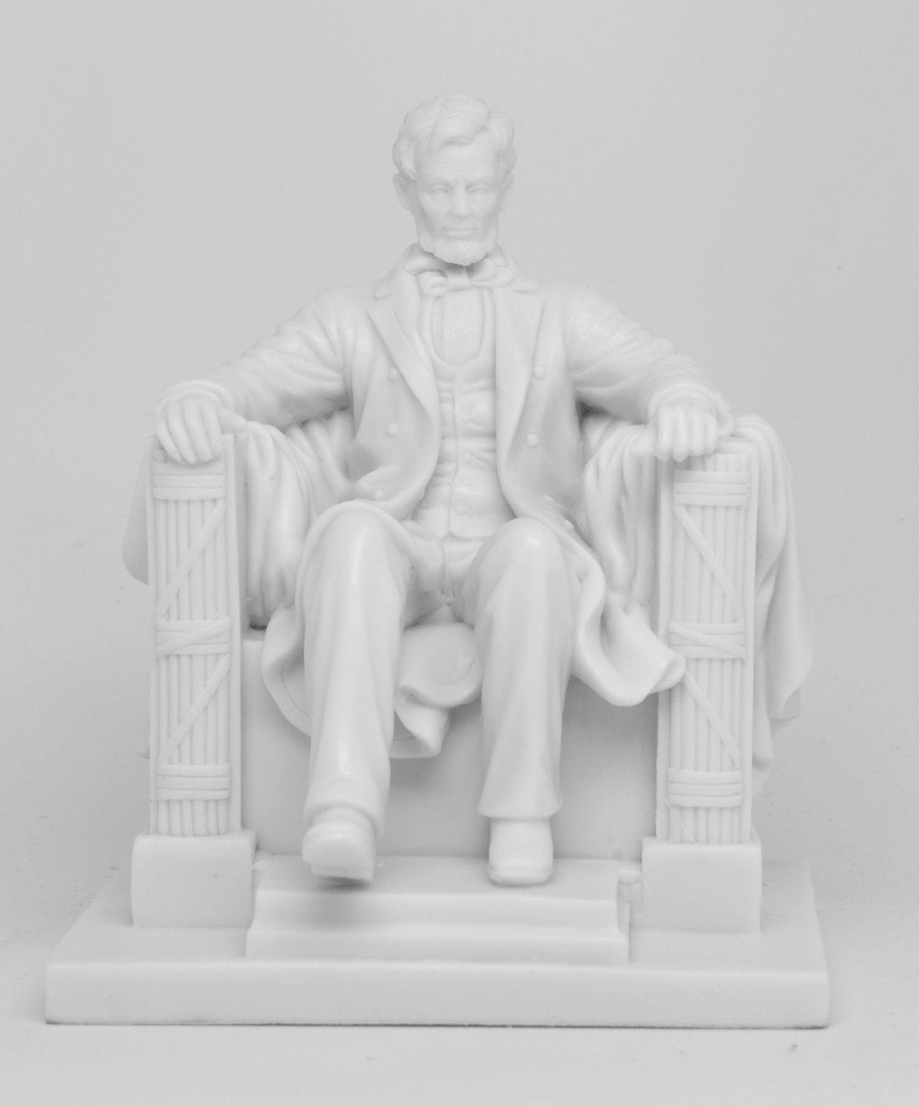 Pacific Trading Giftware PTC 5.5 Inch Abraham Lincoln National Memorial Replica Statue Figurine