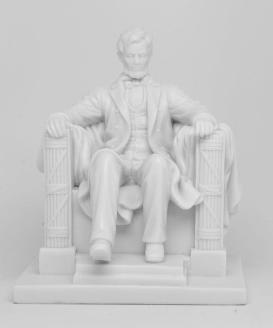 Pacific Trading Giftware PTC 5.5 Inch Abraham Lincoln National Memorial Replica Statue Figurine