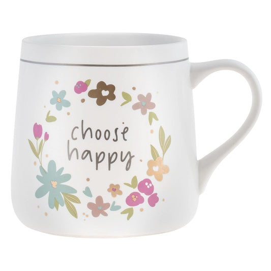 Karma FLORA MUG CHOOSE HAPPY
