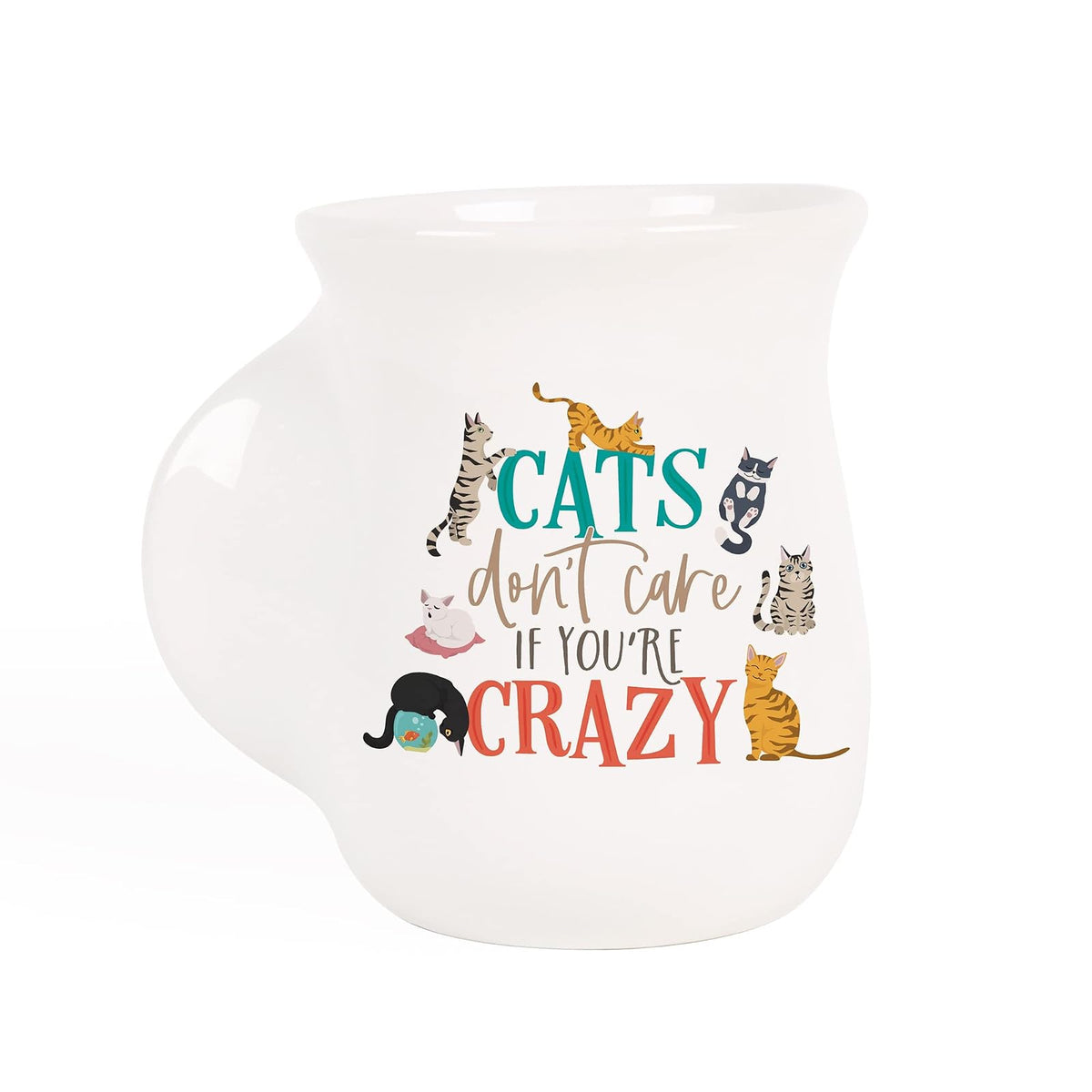 P. Graham Dunn Drinking Cup, 16 Ounces, Orange Grey