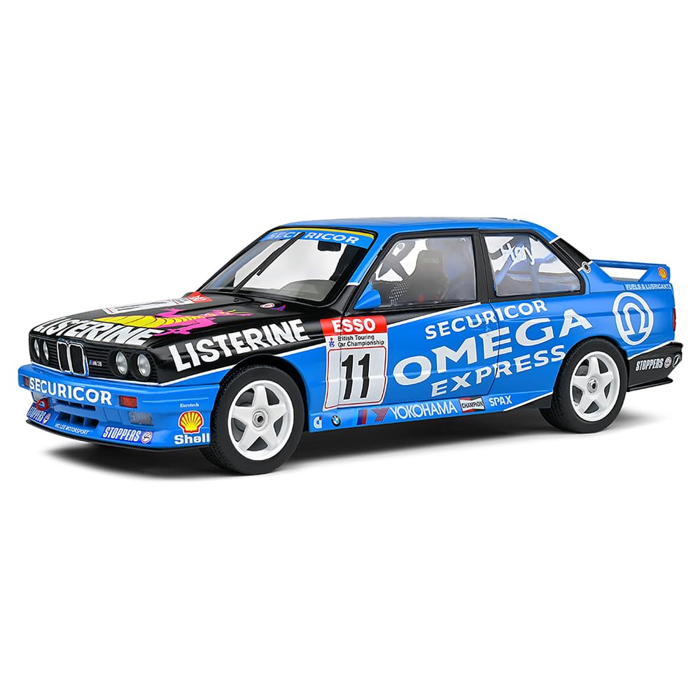 Motor city classics 1:18 BMW E30 M3 Blue Btcc 1991