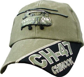 Eagle Crest Army / Air Force CH-47 Chinook Ball Cap,Green,Adjustable
