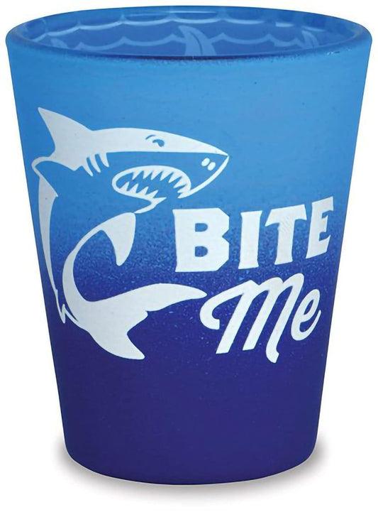 Cape Shore Velvet Shot Glass - Shark Bite Me Ideal for Coffee Espresso, Tea, Parties, Housewarming