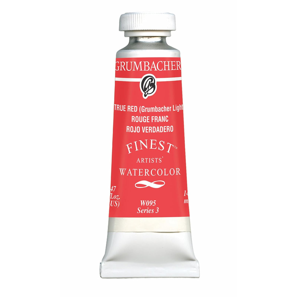 Grumbacher Paint, 0.47 Fl Oz (Pack of 1), True Red